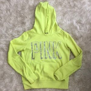 VICTORIAS SECRET NEON SWEATSHIRT